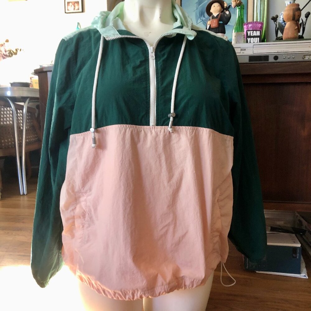 Old Navy Active Color Block Windbreaker, XL